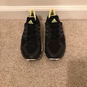 Black adidas sneakers